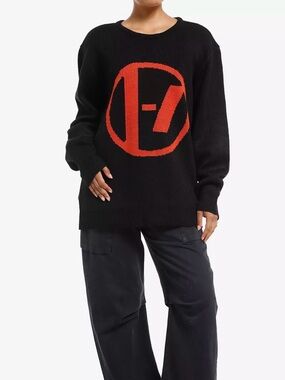 Twenty One Pilots Logo Intarsia Sweater